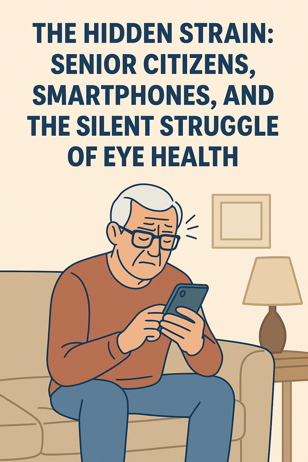Senior Citizens, Smartphones, and the Silent Struggle of Eye Health
